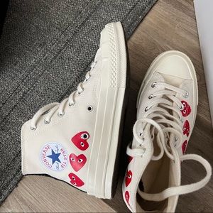 Comme des garçons play x converse